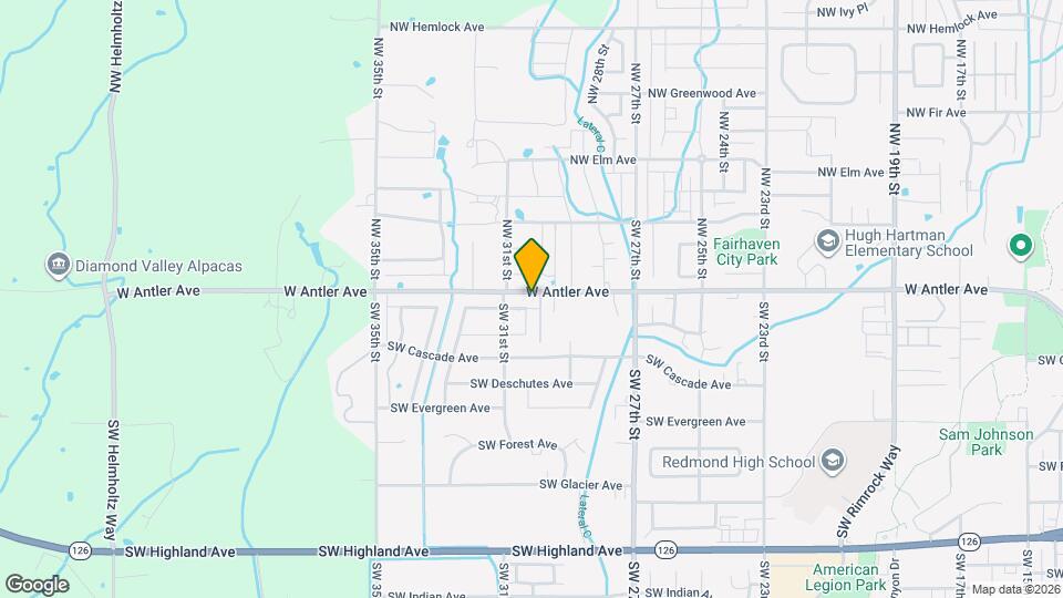 2963 SW Antler Ln Map and Location Details
