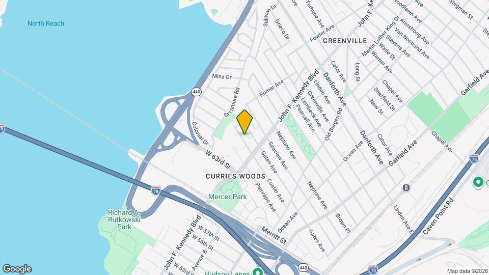 260 Custer Ave Map and Location Details