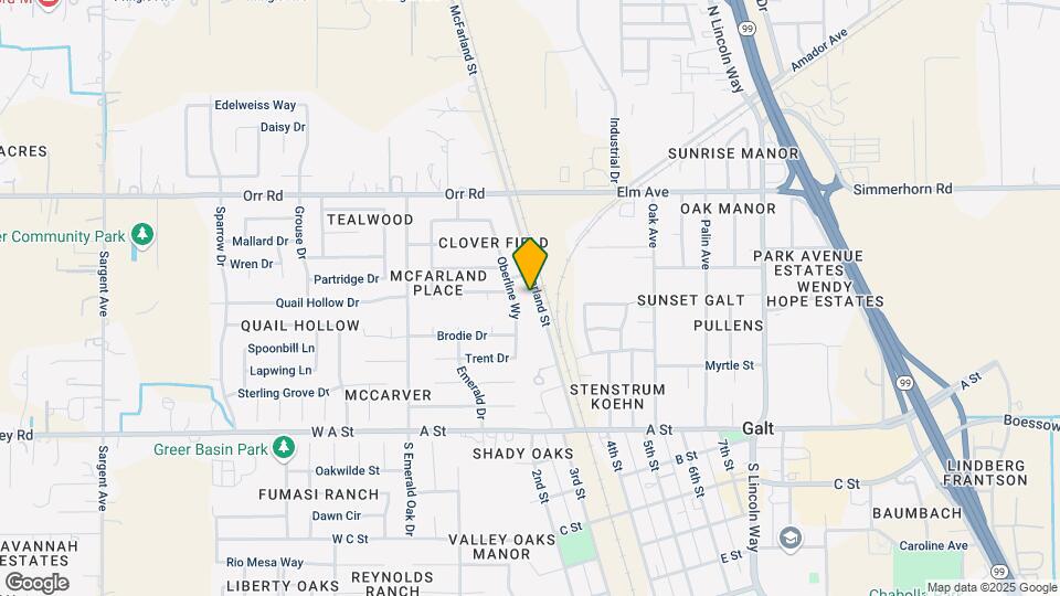 260 McFarland St Map and Location Details