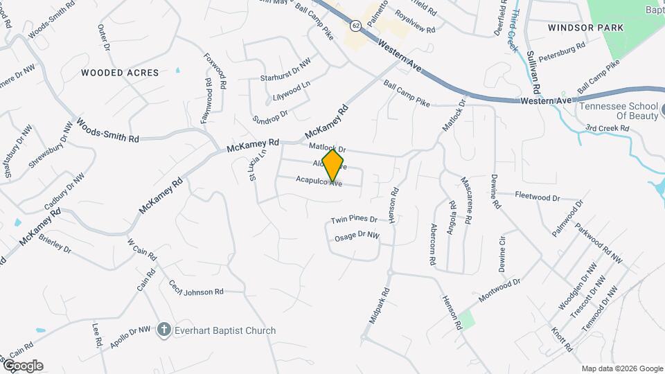 5716 Acapulco Ave, Unit 10F Map and Location Details