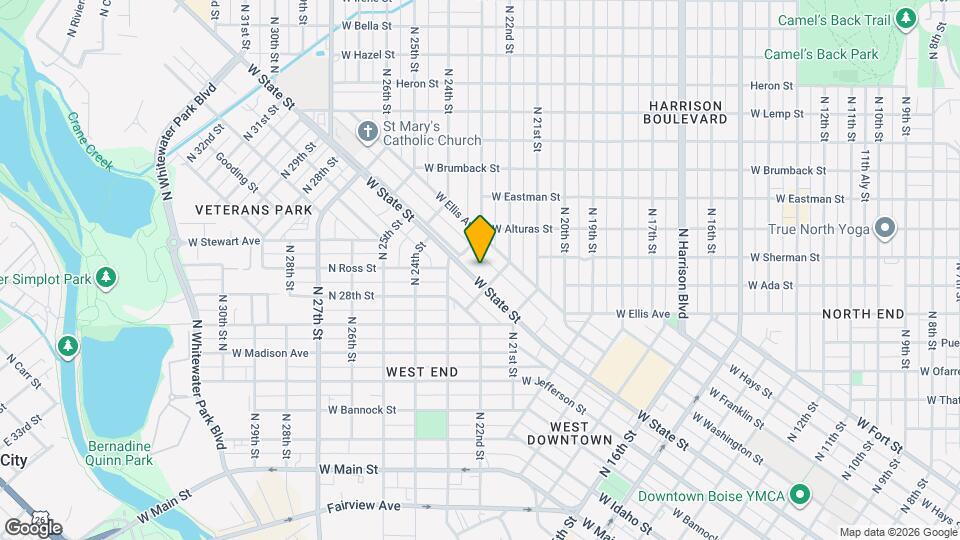 2208 W State St Map and Location Details