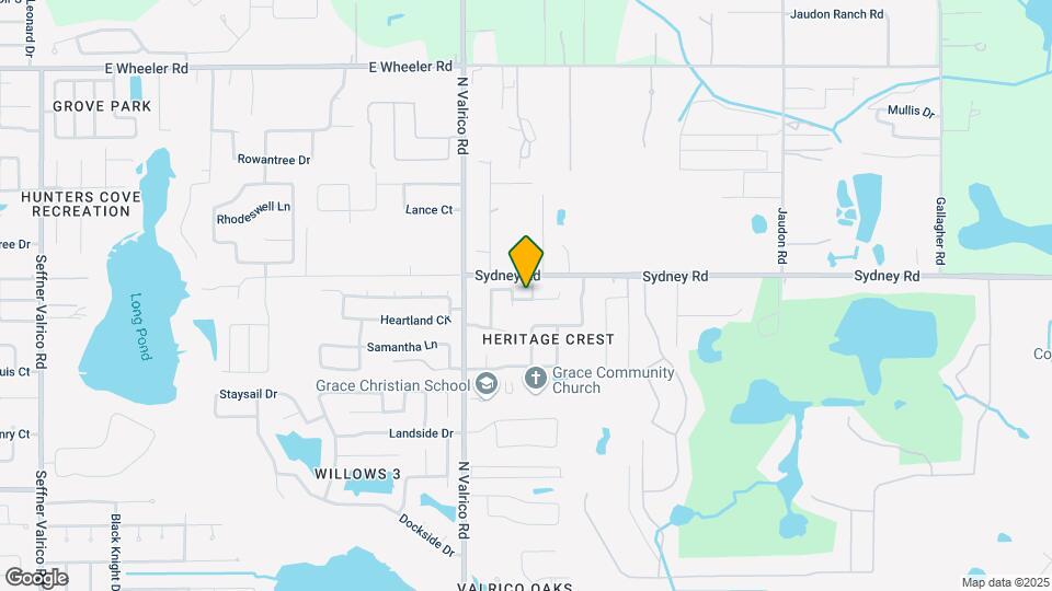 1602 Hidden Meadow Ct Map and Location Details