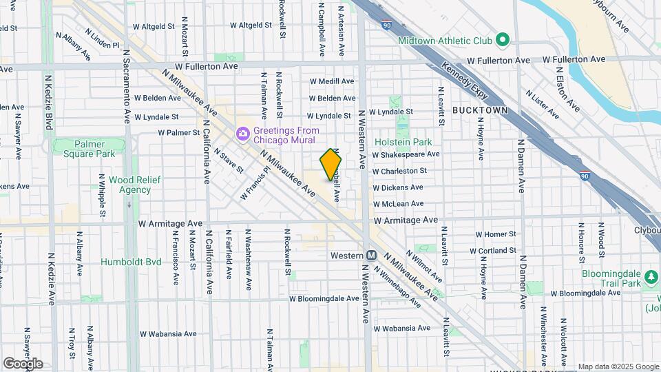 2054 N Campbell Ave Mapa y Detalles de la Ubicación