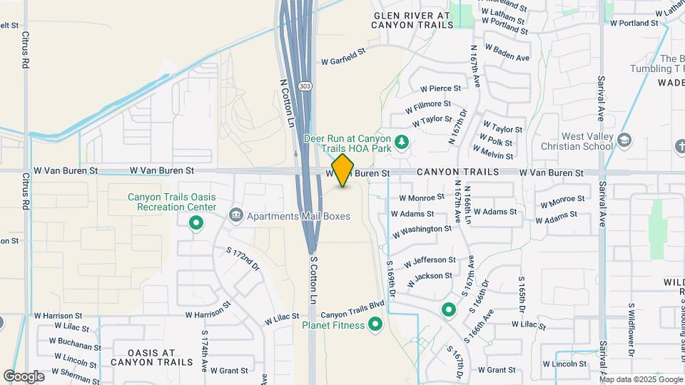 16985 W Van Buren St Map and Location Details