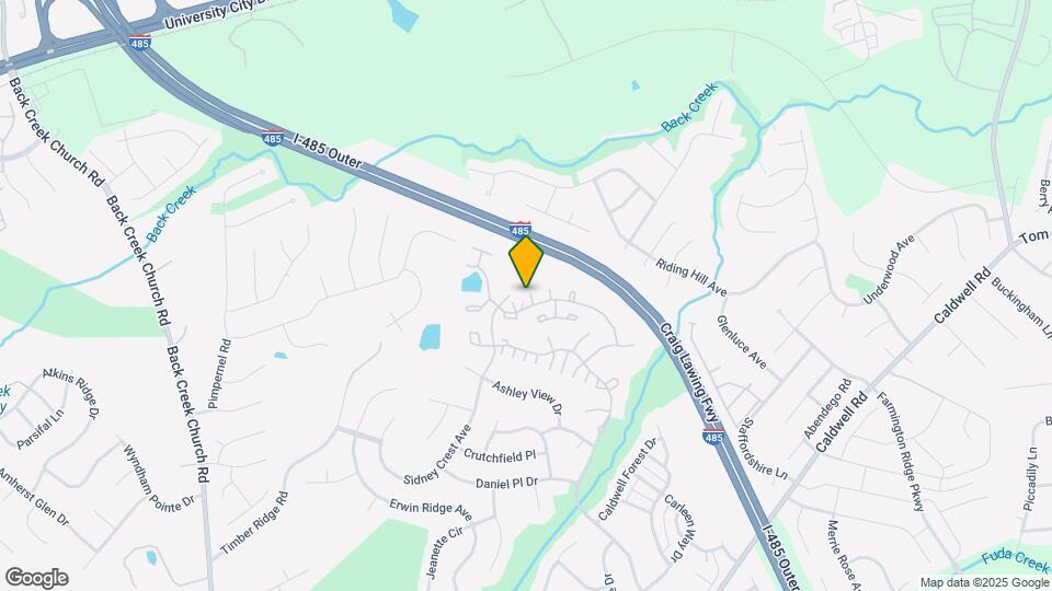 10621 Pointed Leaf Ct Map and Location Details