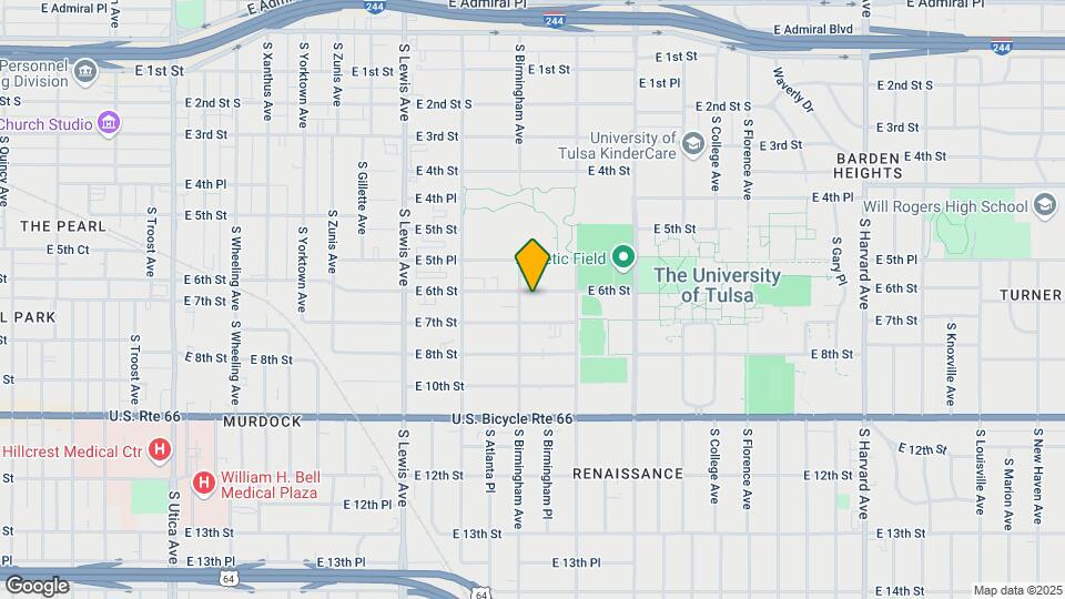 2606-2612 E 6th St Map and Location Details