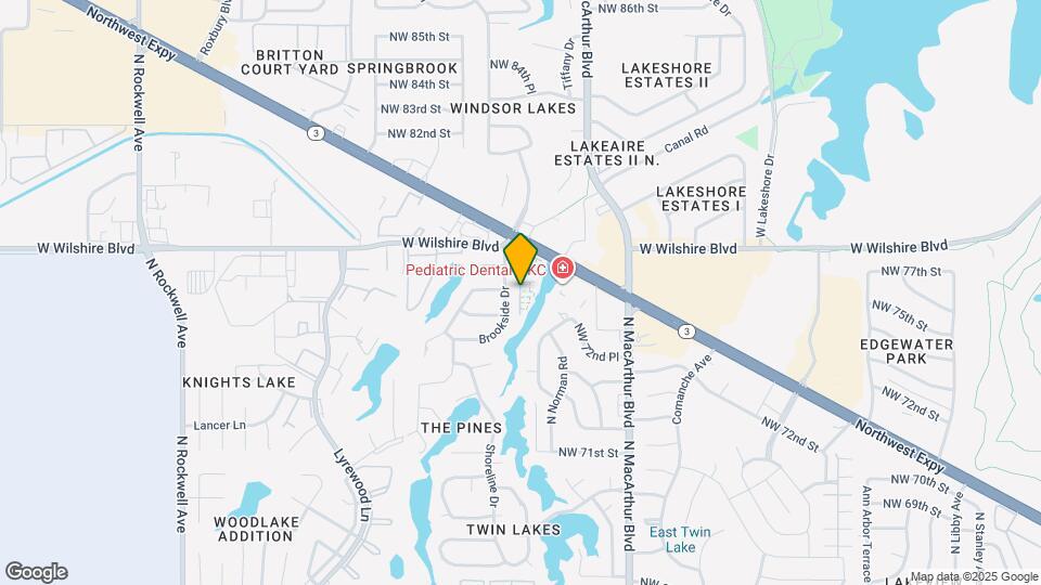 6054 Northwest Expy Map and Location Details