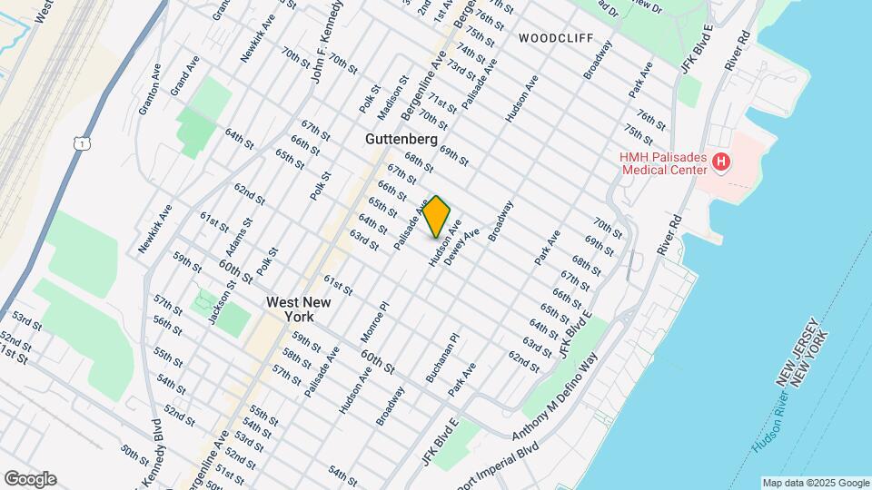 6423 Hudson Ave Mapa y Detalles de la Ubicación