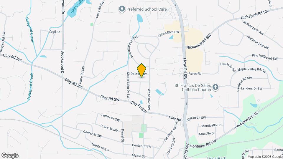 960 Pine Forest Dr SW Map and Location Details