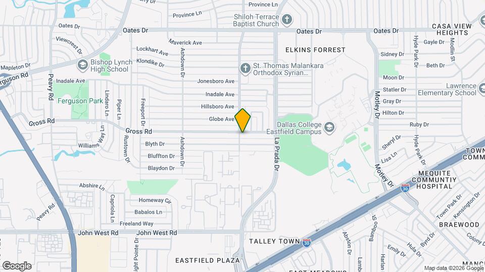 2706 Gross Rd Map and Location Details