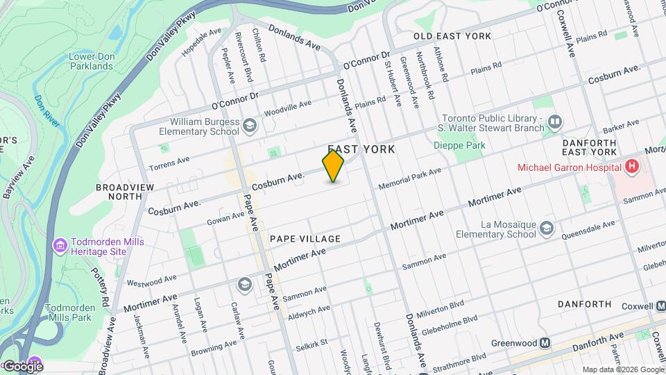 248 Gowan Ave Map and Location Details