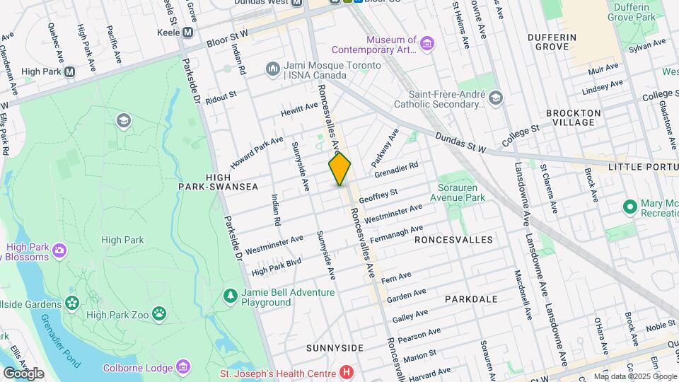 133 Grenadier Rd Map and Location Details