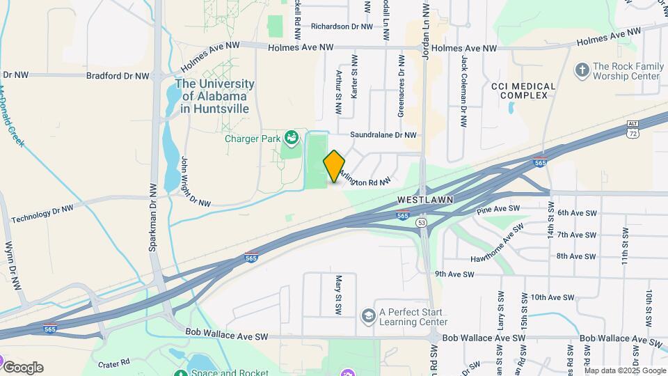 4306 Cloverdale Dr NW Map and Location Details