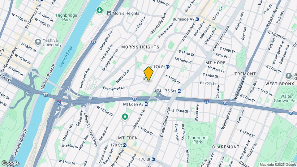 21 W 174th St Map and Location Details