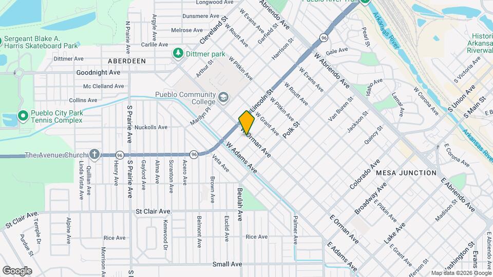 602 W Orman Ave Map and Location Details