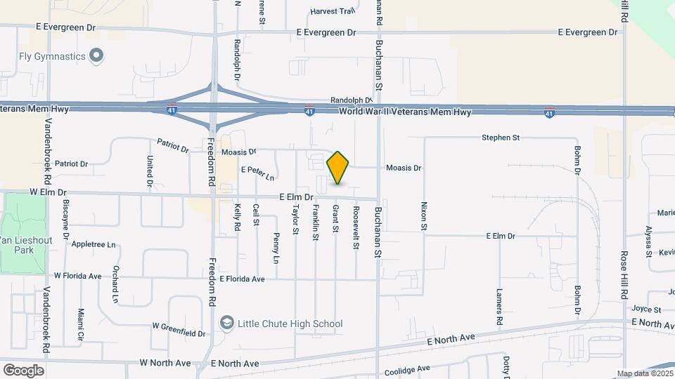 830 E Elm Dr-Unit -3A Map and Location Details