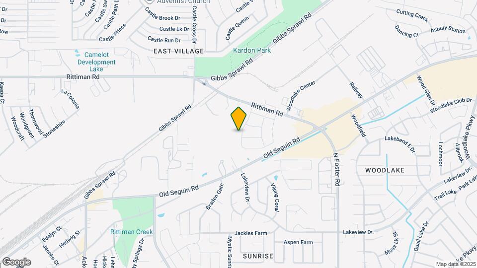 5911 Bluestem Wy Map and Location Details