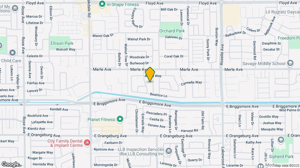 2524 Garlandwood Dr Map and Location Details