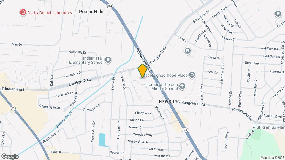 5504 Lodema Way Mapa y Detalles de la Ubicación