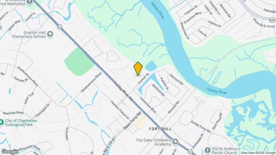 2332 Vanderbilt Dr Map and Location Details