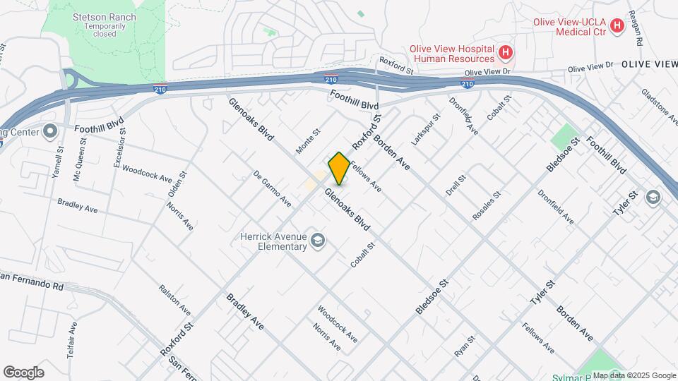 13522 Glenoaks Blvd, Unit 6 Map and Location Details