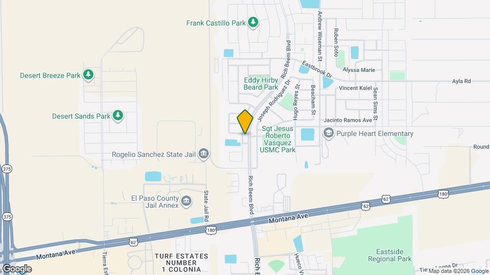 4608 Lorenzo Ponce Dr Map and Location Details