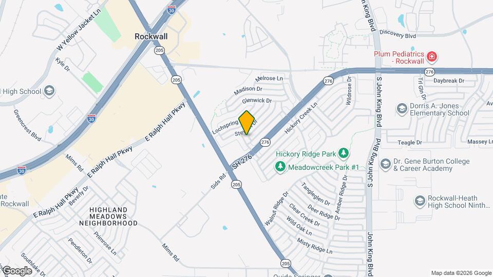 2316 Graystone Dr Mapa y Detalles de la Ubicación