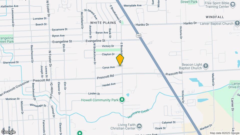 6164 Cyrus Ave, Unit 6164-6166 Cyrus Avenue Map and Location Details