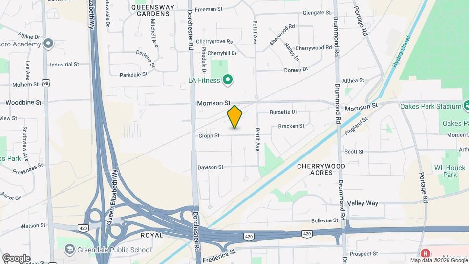 6693 Cropp St Map and Location Details