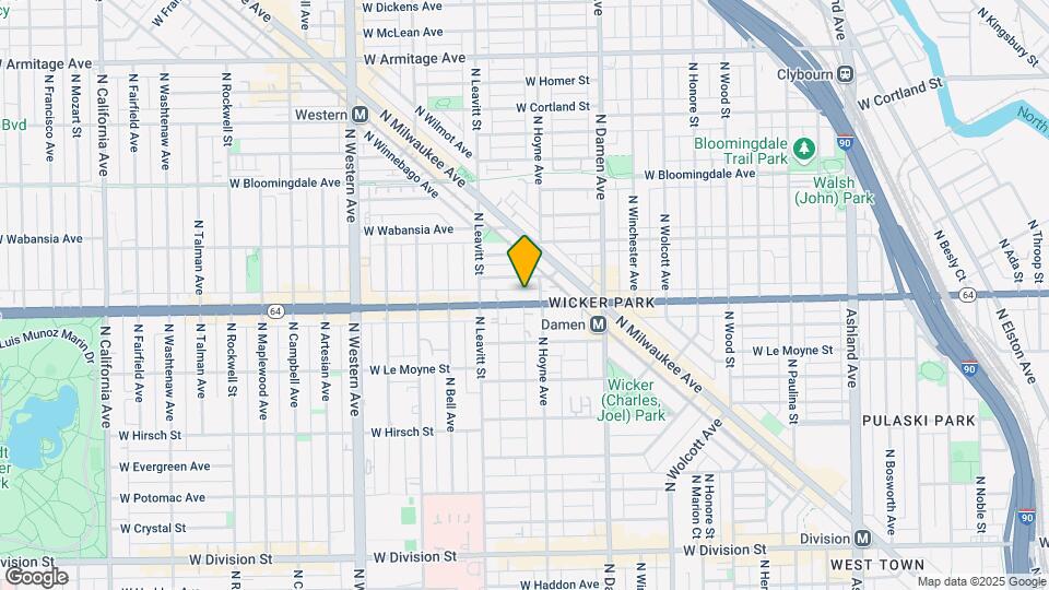 2113 W North Ave Map and Location Details