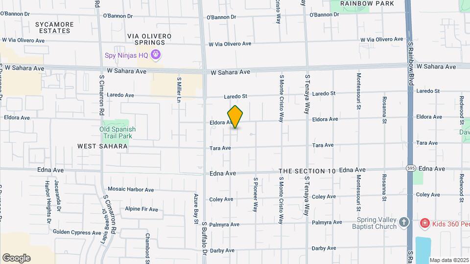 2741 Tioga Pines Cir Map and Location Details