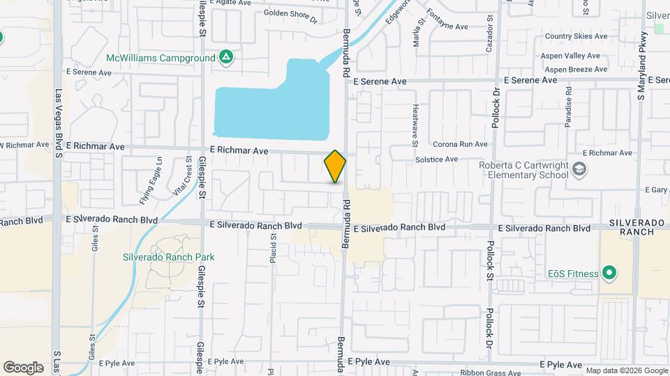 391 Silverado Pines Ave Map and Location Details