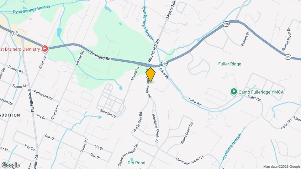1148 Hurricane Creek Rd Map and Location Details