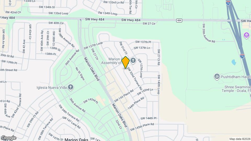 14007 SW 30th Ter Rd Map and Location Details