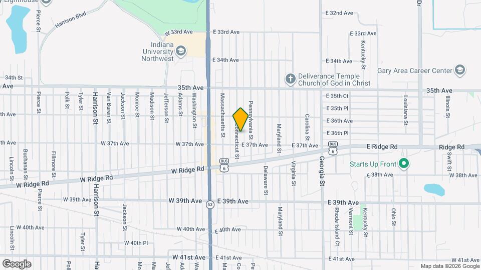 3661 Connecticut St Mapa y Detalles de la Ubicación