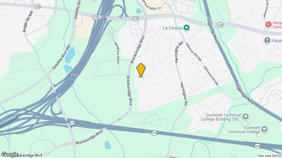 1658 Eric Cir Map and Location Details