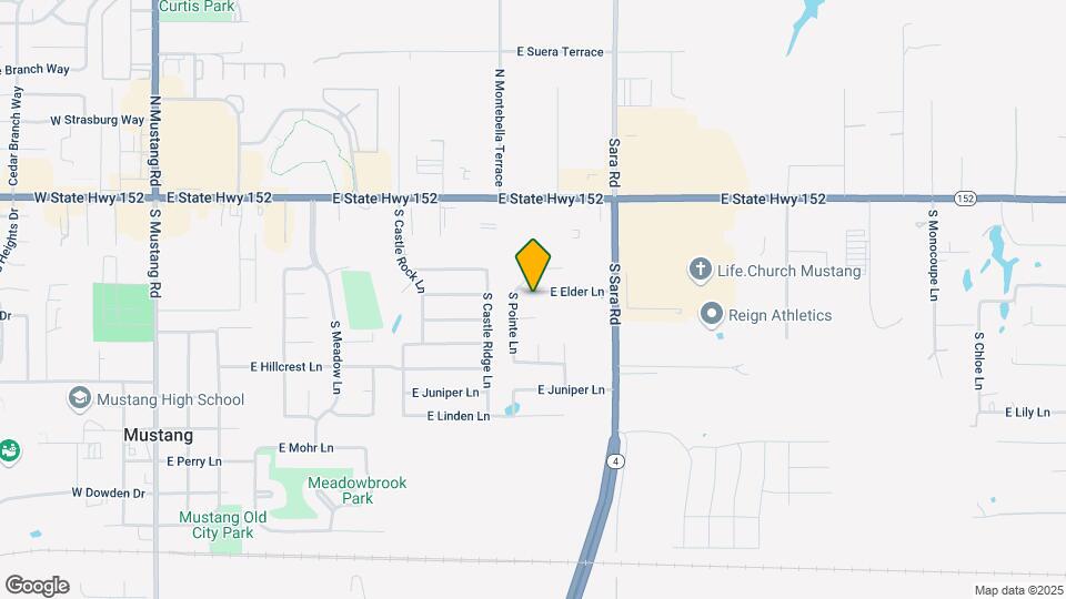 720 E Elder Ln Map and Location Details