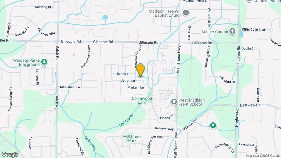 205 Jarrett Ln Map and Location Details