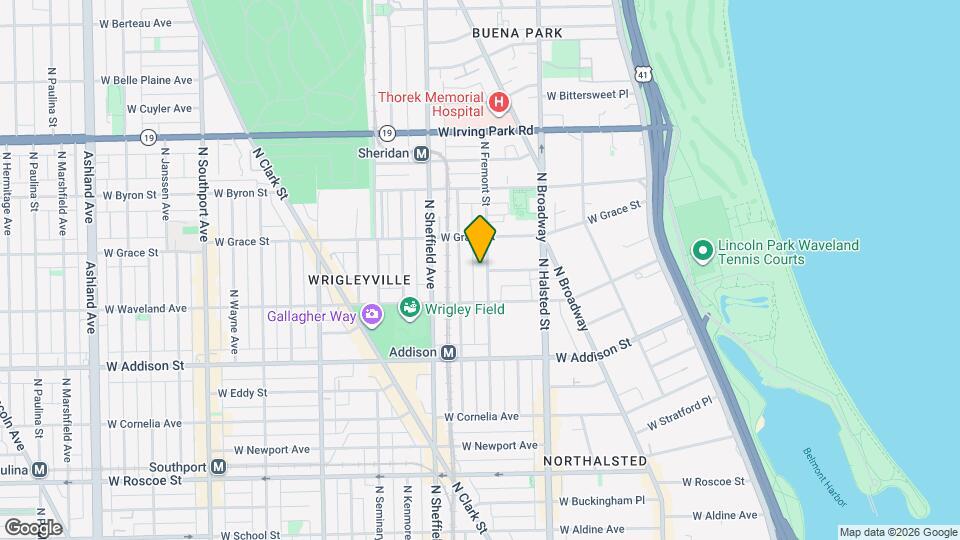 3732 N Fremont St, Unit E2 Mapa y Detalles de la Ubicación