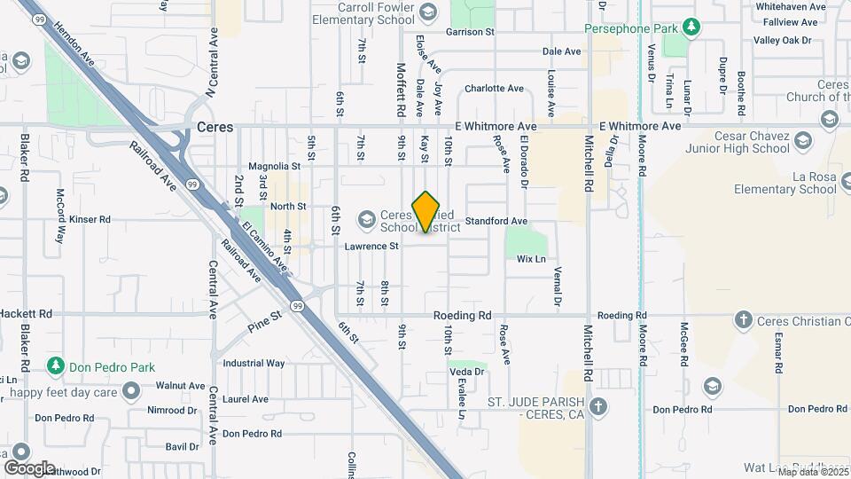2617 Lawrence St Mapa y Detalles de la Ubicación