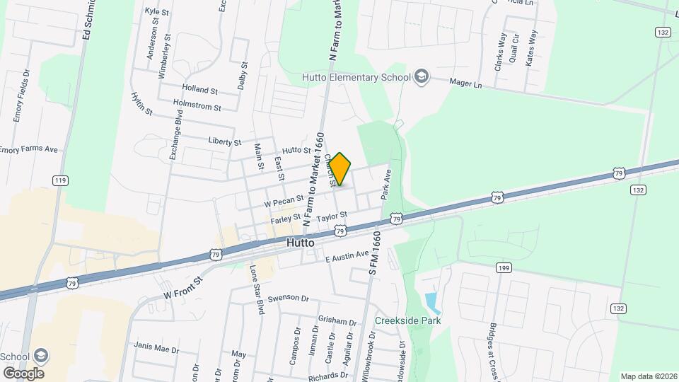 211 E Pecan St Map and Location Details