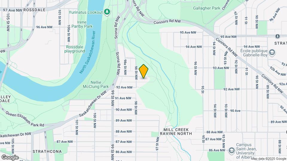 9737-9793 93 Ave NW Map and Location Details