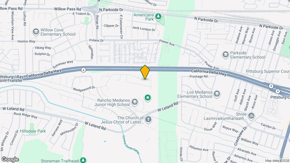 735 Wedgewood Dr Map and Location Details