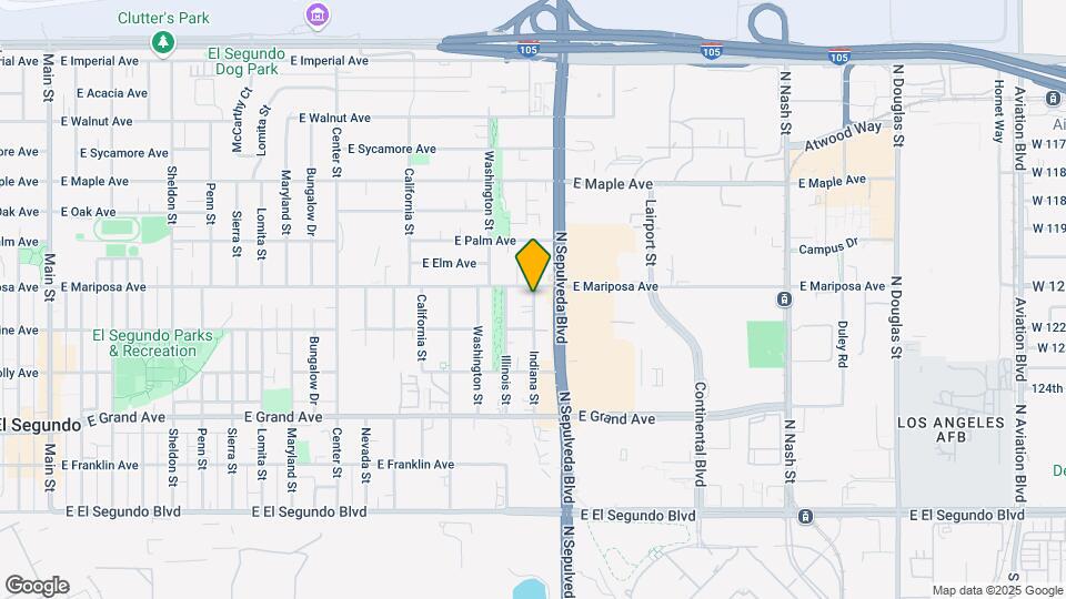 541 Indiana St Map and Location Details