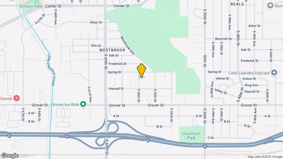 3109 S 56th St Map and Location Details