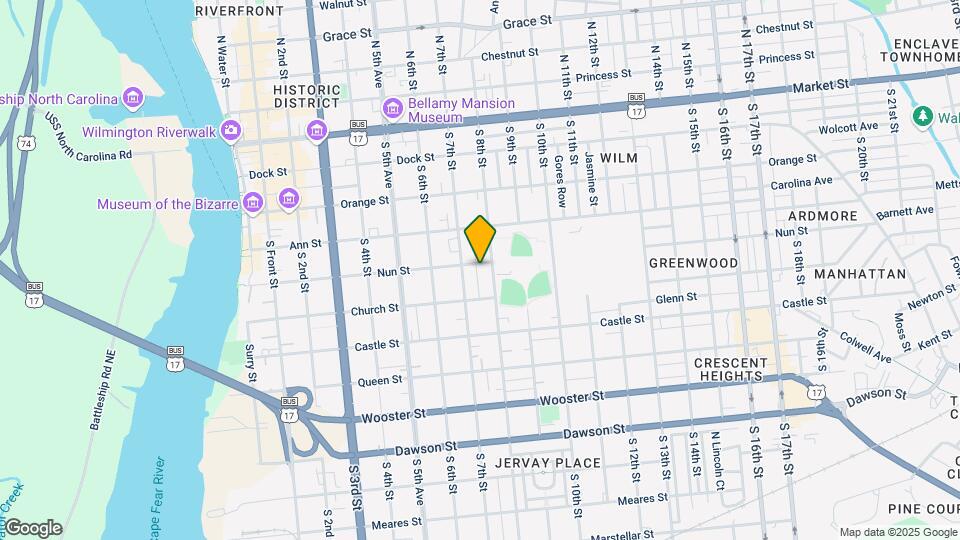 710 Nun St Map and Location Details