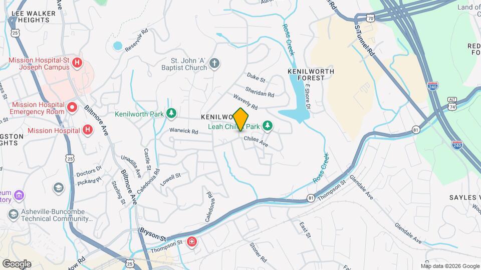 12 Chiles Ave Map and Location Details