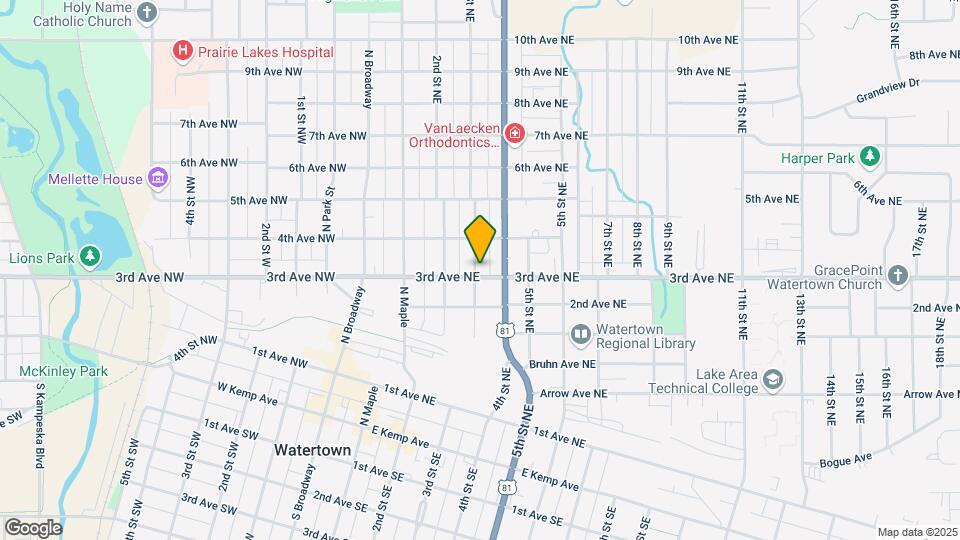 302 3rd St NE-Unit -304 Map and Location Details