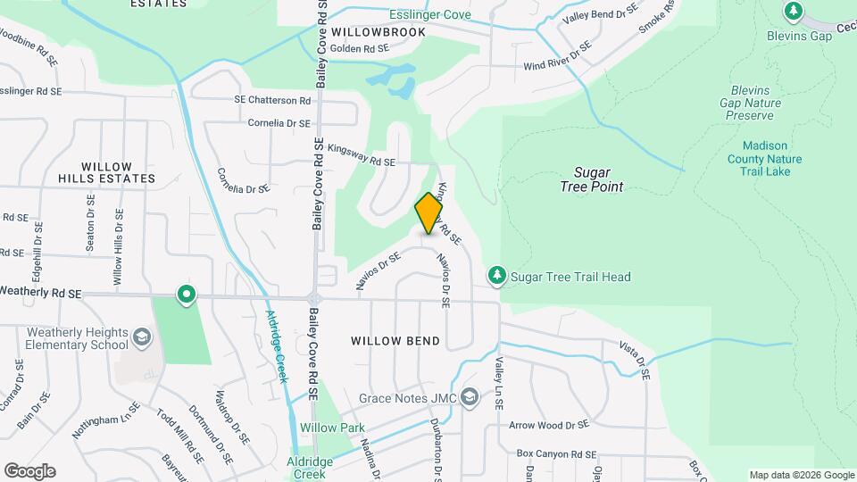 8002 Greenwillow Ct SE Map and Location Details
