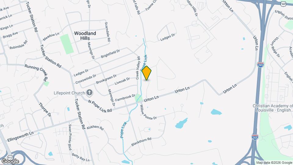 802 Urton Woods Way Map and Location Details